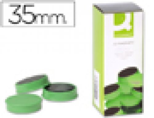 Iman de sinalizacao q-connect 3,5cm verde , Q-connect , 36234 , 5705831026476